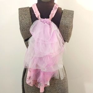 Matilda Jane Headband Pink Purple Tulle